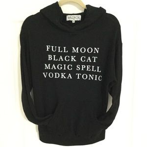 Wildfox Halloween List Cuddles Hoodie